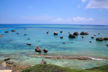 Fototapeta na wymiar 沖縄　宮古島の海