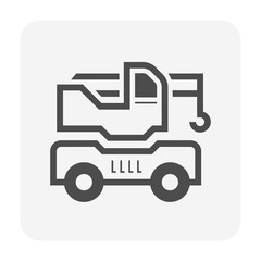 mobile crane icon