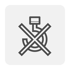 packaging symbol black
