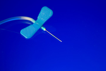 Blue IV Catheter