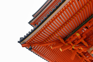 Fototapeta na wymiar Japanese pagoda Kiyomizu Temple