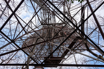 Abandoned military radar, radio station in Japan