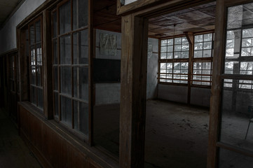 Japanese abandoned school