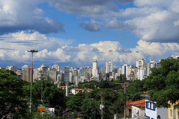 Skyline of Sao Paulo city, Brazil