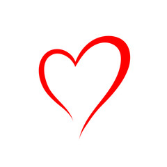 Collection of heart illustrations, Love symbol icon set, love symbol