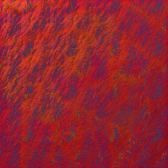 Red orange blue pattern in digitally generated background