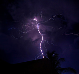Beautiful lightning