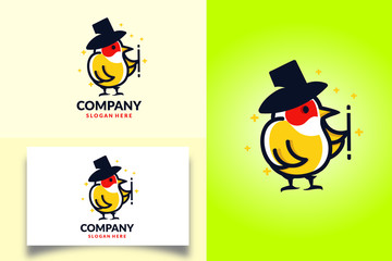 Magician Bird logo design