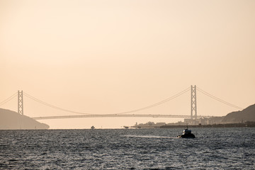 A seaside tourist city in Okayama, Japan