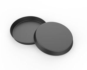 Blank Food And Beer Tray Bar Serving Tray For Branding, 3d render illustration,