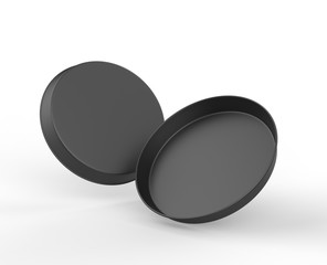 Blank Food And Beer Tray Bar Serving Tray For Branding, 3d render illustration,