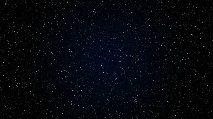 Night starry skies with twinkling stars motion background , Looping seamless space backdrop with blinking star in the night sky . - Powered by Adobe