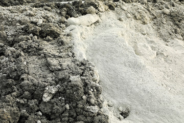 Calcium carbonate Lime for treat (soil or water) with lime to reduce acidity and improve fertility or oxygen levels.limescale chalk calcium carbonate agriculture heap