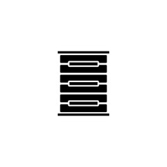 rack icon design vector logo template EPS 10