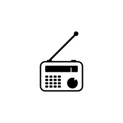 radio icon design vector logo template EPS 10
