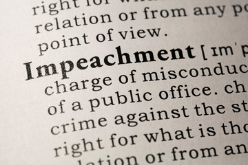 definition of impeachment