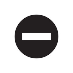 traffic sign icon vector design logo template EPS 10