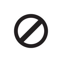 traffic sign icon vector design logo template EPS 10