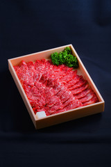 肉　牛肉　霜降り肉　国産牛　和牛　焼肉　食材　赤身　ふるさと納税　返礼品　贈答品　箱入り　食品　畜産