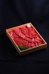 肉　牛肉　霜降り肉　国産牛　和牛　焼肉　食材　赤身　ふるさと納税　返礼品　贈答品　箱入り　食品　畜産