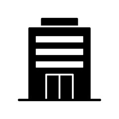 Building Vector Icon Design Template. Simple Building Icon Vector.