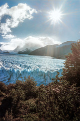 Perito Moreno entardecer
