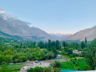 View of Hunza Valley