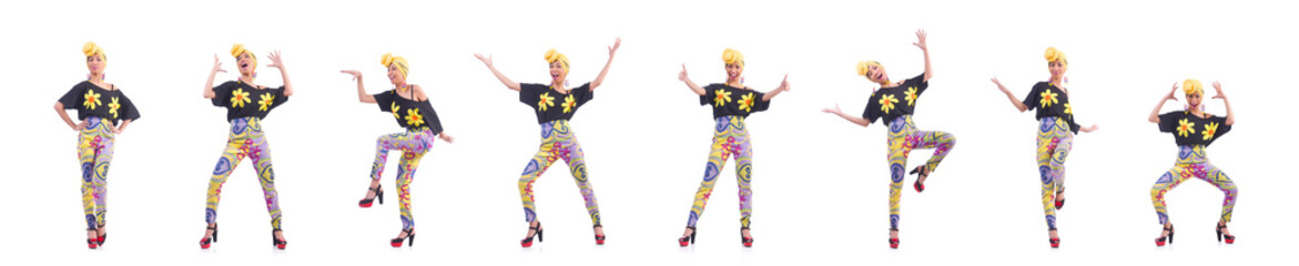 Girl preparing for summer vacation