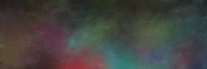 colorful grungy painting background graphic with dark slate gray, dark moderate pink and dim gray colors and space for text or image. can be used as header or banner