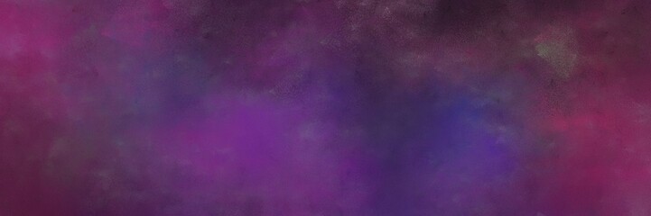 colorful vintage painting background texture with old mauve, very dark magenta and dark moderate pink colors and space for text or image. can be used as header or banner