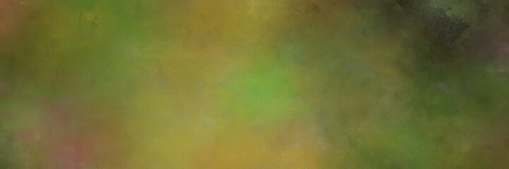 abstract painting background graphic with dark olive green, peru and pastel brown colors and space for text or image. can be used as card, poster or background texture