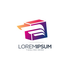 Box With Wing Logo For Expedition Company