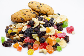 dried fruits and nuts