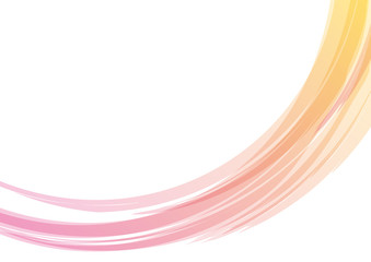 抽象　絵筆　背景　オレンジ