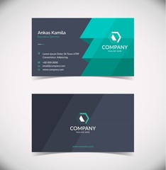 Modern Geometric Business Card Template