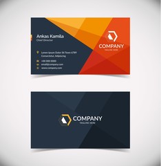 Modern Geometric Business Card Template