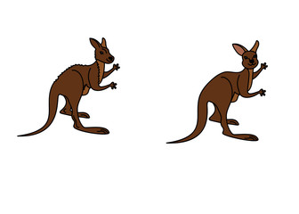 Kangaroo vector