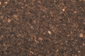 dark brown cork texture closeup