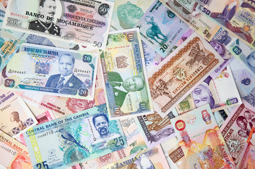 Obraz na płótnie Canvas Banknotes