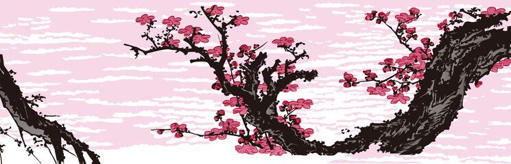 浮世絵　桜　その8