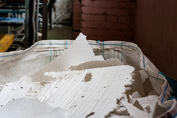 plant for the production of foam