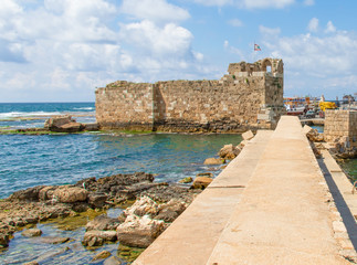 Byblos, Lebanon - one of the oldest continuously inhabited cities in the world, and UNESCO World Heritage Site, the Old Town of Byblos displays a wonderful harbour, once used by Romans and Phoenicians