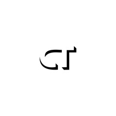 CT C T Letter Logo Design Template