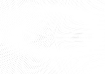 Abstract halftone dotted background. Futuristic grunge pattern, star, shadow.  Gray modern optical pop art texture for posters, sites, business cards, cover, labels mock-up, vintage stickers