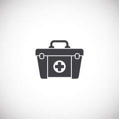 Medical technologies related icon on background for graphic and web design. Creative illustration concept symbol for web or mobile app