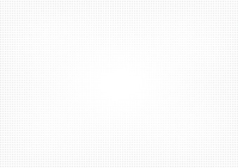 Abstract halftone dotted background. Futuristic grunge pattern, square, shadow.  Gray modern optical pop art texture for posters, sites, business cards, cover, labels mock-up, vintage stickers