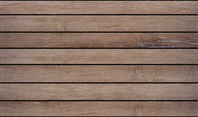 Obraz premium Old grunge dark textured wooden background, top view brown paneling. Vintage