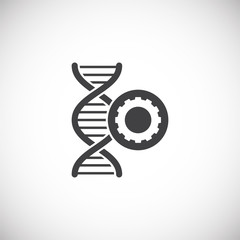 Medical technologies related icon on background for graphic and web design. Creative illustration concept symbol for web or mobile app