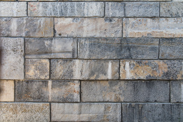 Ancient brick wall