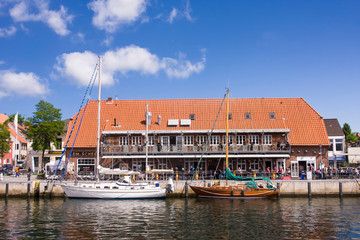 Fototapeta na wymiar Port, Neustadt in Holstein, Schleswig-Holstein, Germany, Europe